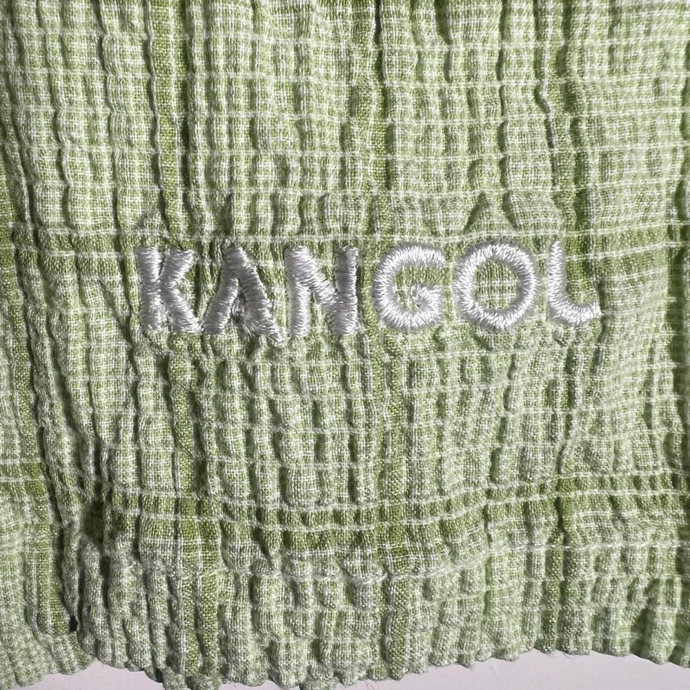 Kangol Sport Jinbei Kimono Lounge Set in Lime Green, Japanese Youth Size 150